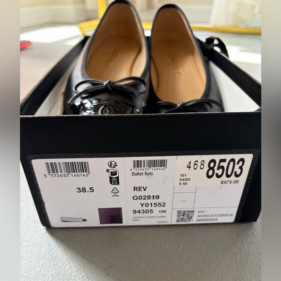 Chanel black classic iconic ballerinas - Picture 4 of 12
